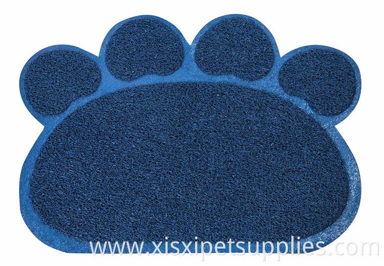 Pet Cool Mat In Summer Plastic Mat Paw Shaped Mat